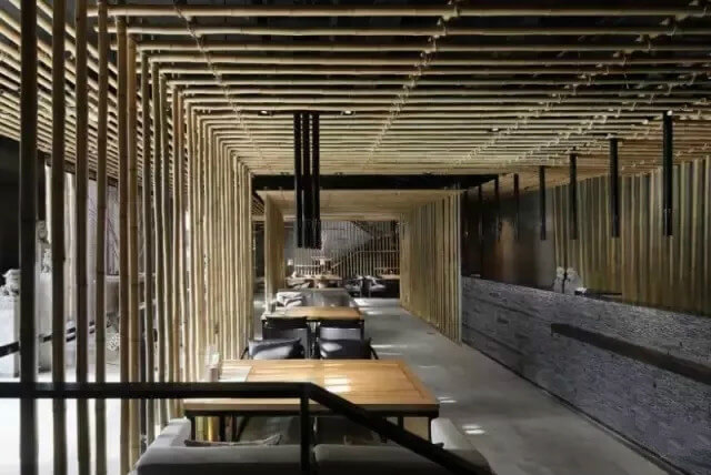 藤县如何让餐厅设计玩转中国风？几根竹子让你眼前一亮！