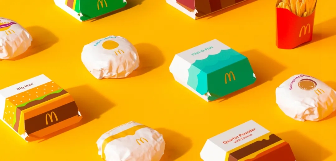藤县麦当劳打造全新品牌包装视觉系统，真是会玩